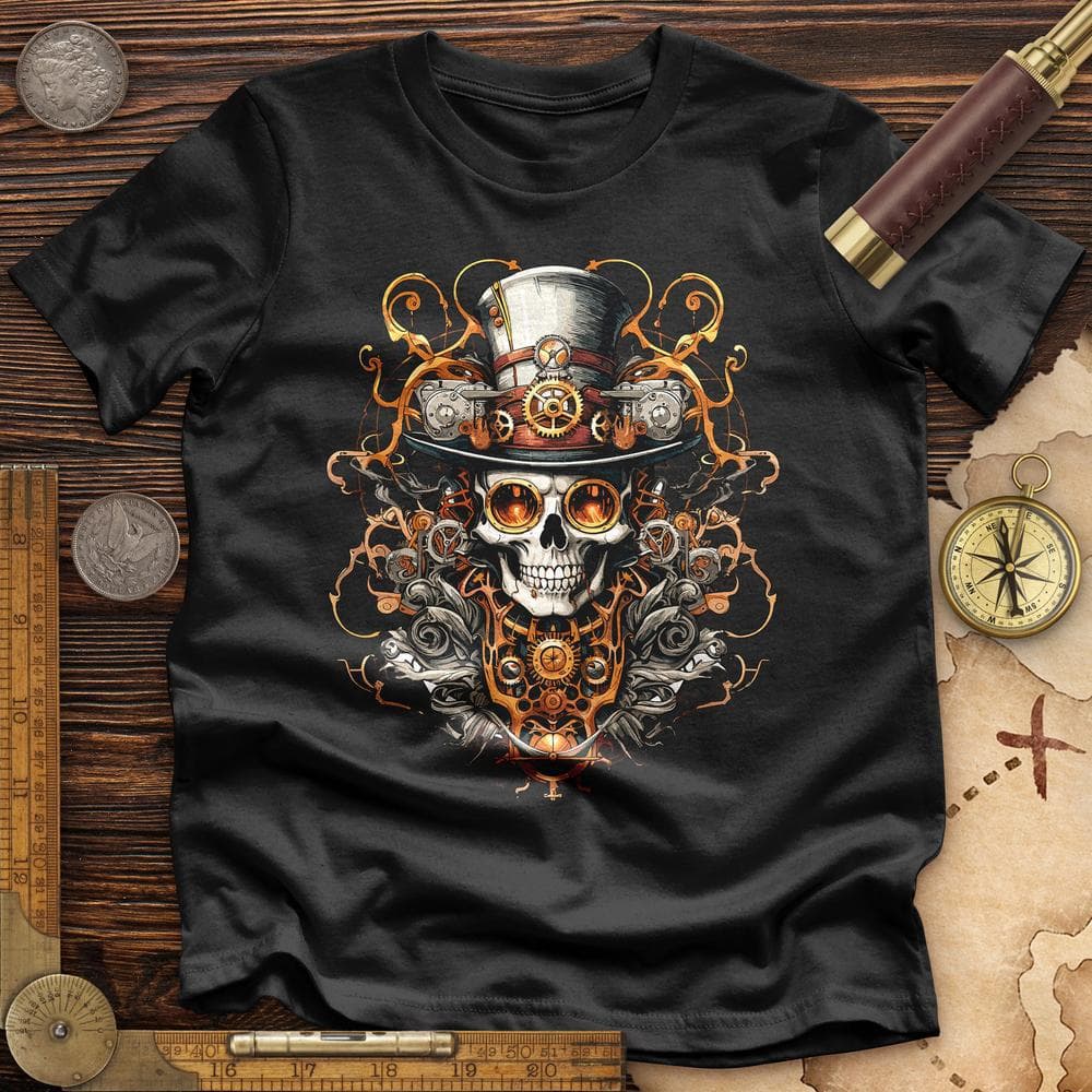 Skull Steampunk Premium Quality Tee