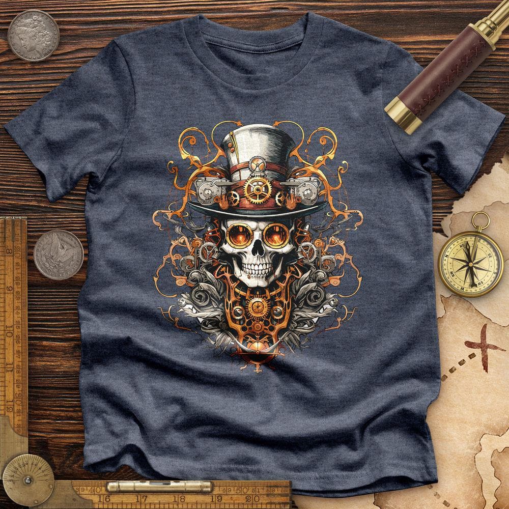 Skull Steampunk Premium Quality Tee