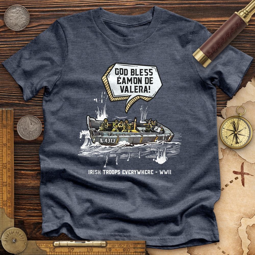 God Bless Eamon De Valera Premium Quality Tee