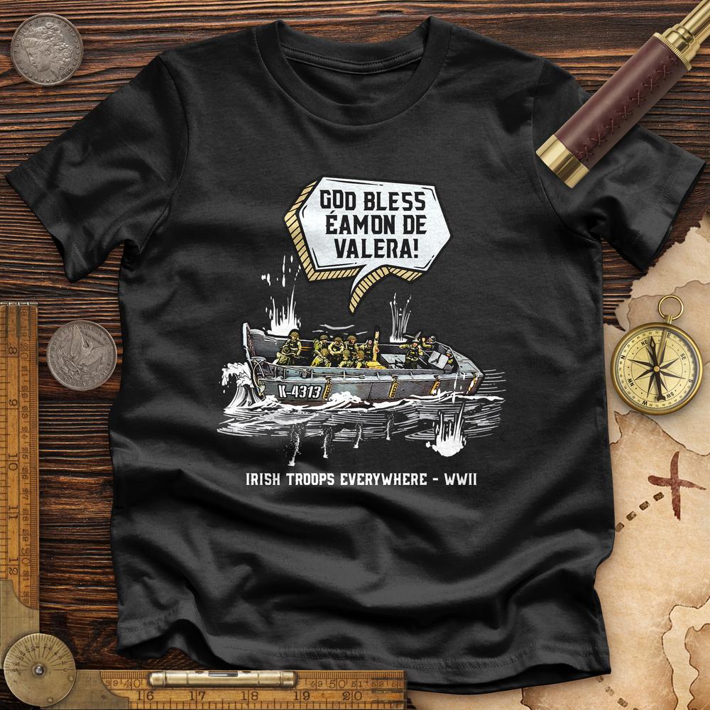 God Bless Eamon De Valera Premium Quality Tee