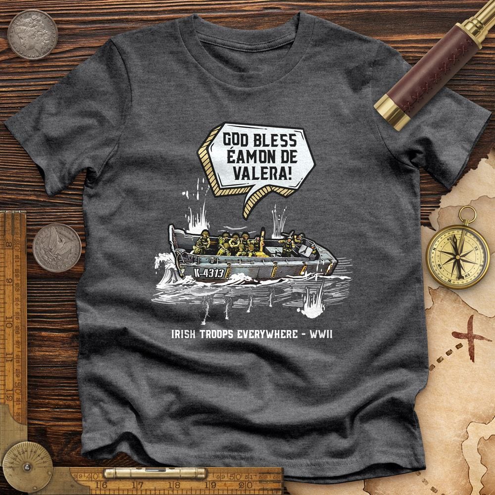 God Bless Eamon De Valera Premium Quality Tee