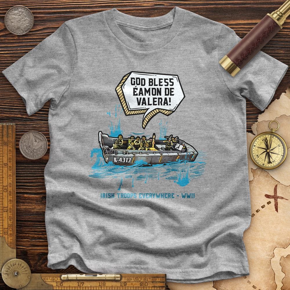 God Bless Eamon De Valera Premium Quality Tee