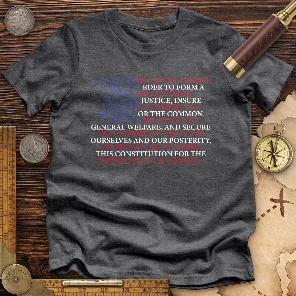 We The People Flag Premium Quality Tee