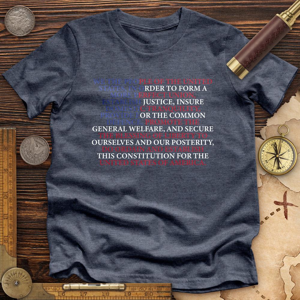 We The People Flag Premium Quality Tee
