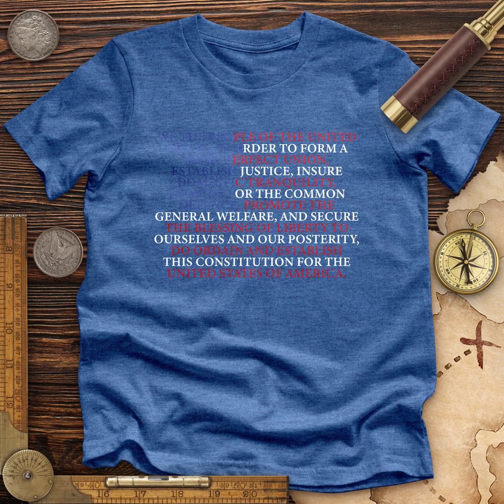 We The People Flag Premium Quality Tee