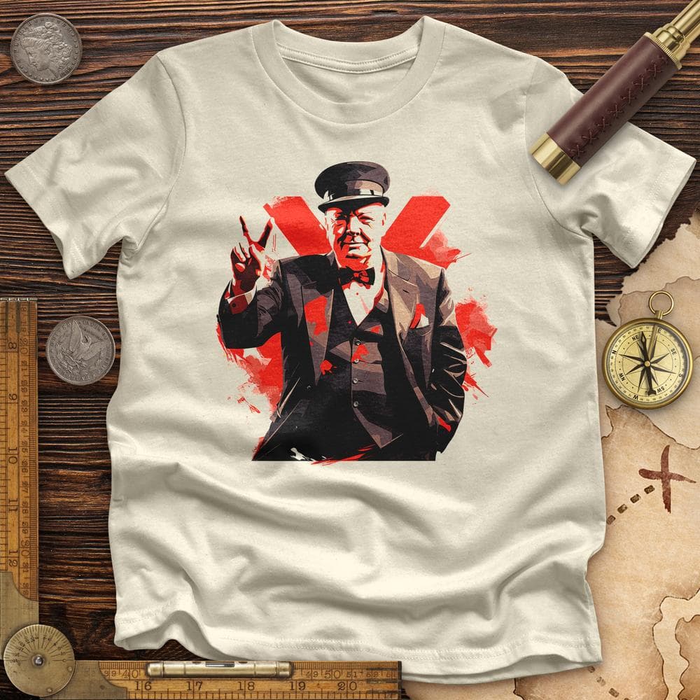 Winston Churchill Premium Quality Tee