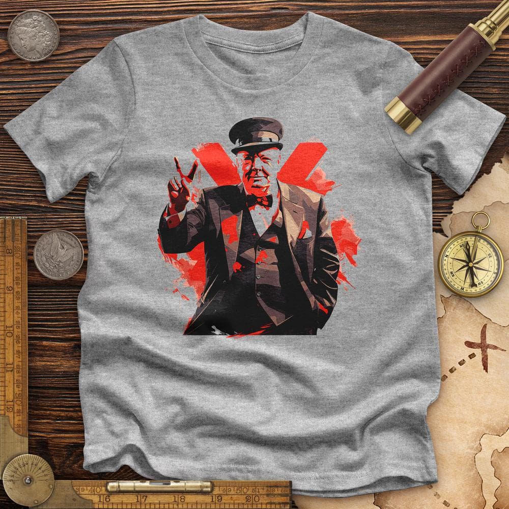 Winston Churchill Premium Quality Tee