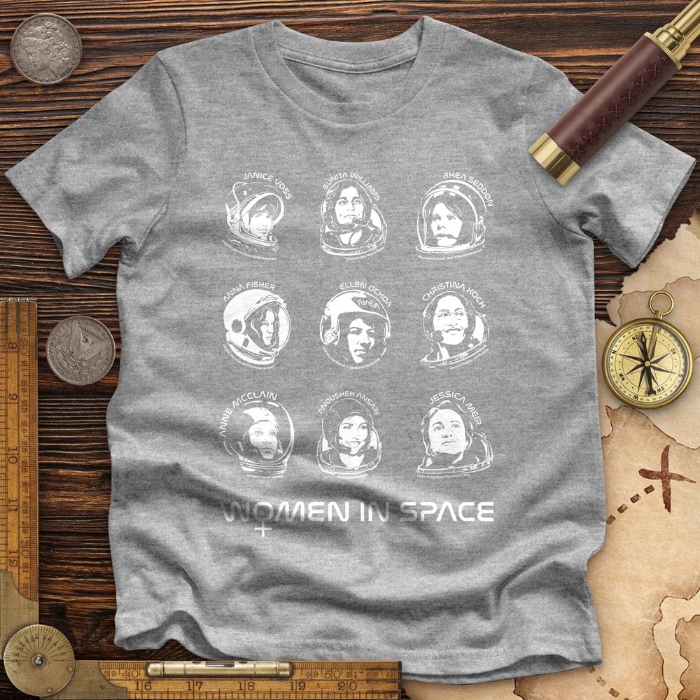 Women In Space Premium Quality Tee