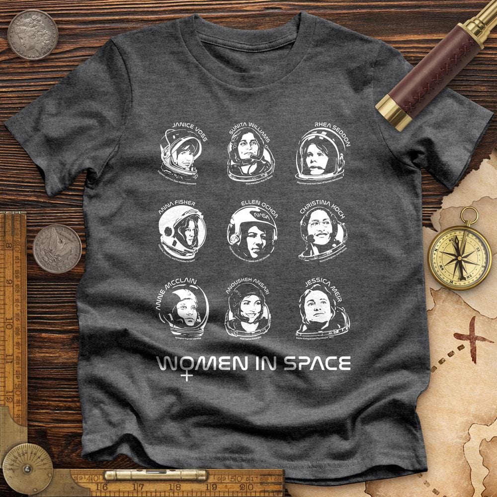 Women In Space Premium Quality Tee