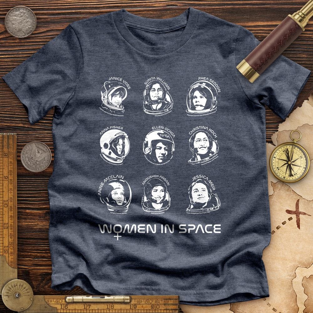 Women In Space Premium Quality Tee
