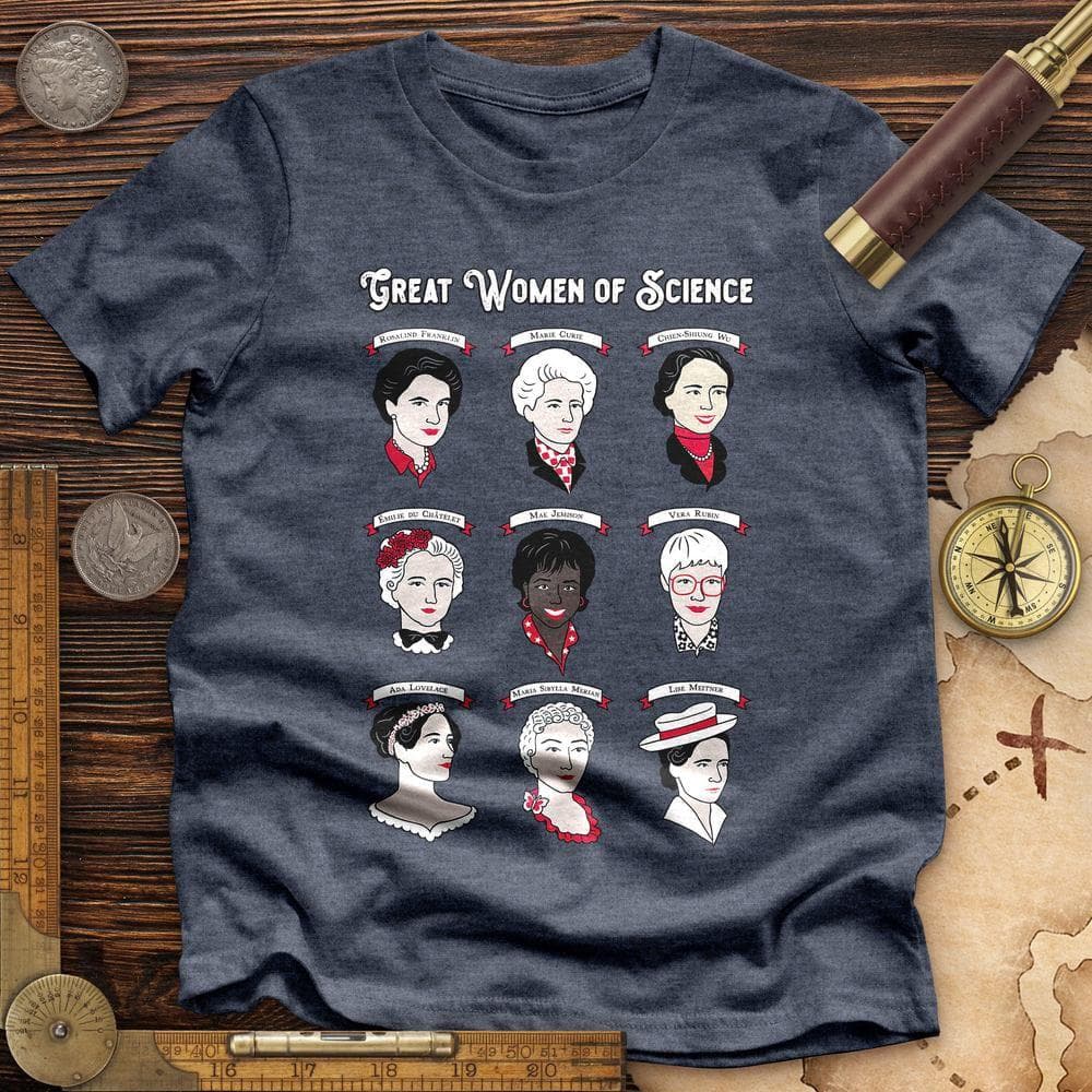 Women Of Science Premium Quality Tee