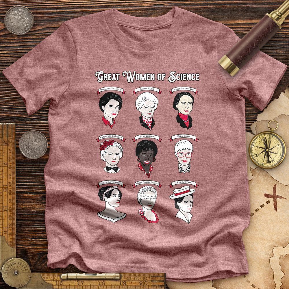 Women Of Science Premium Quality Tee