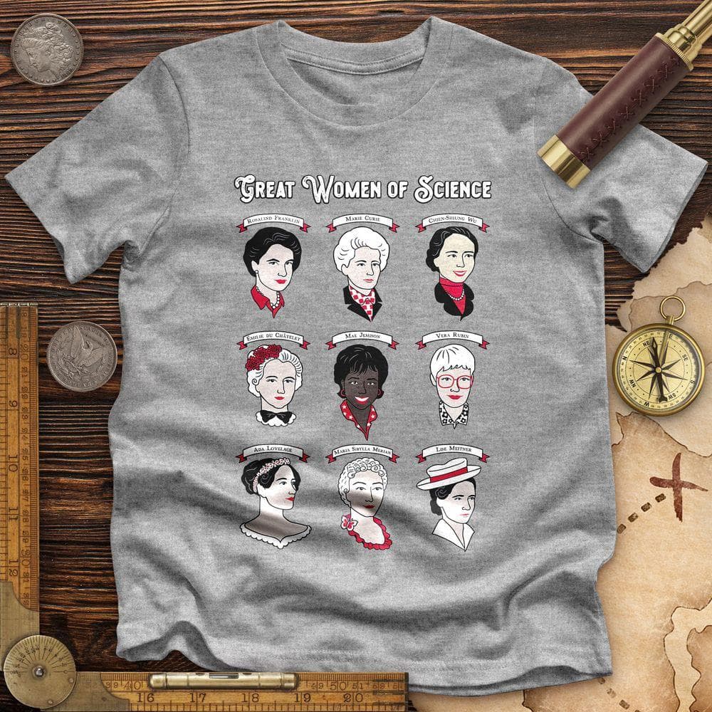 Women Of Science Premium Quality Tee