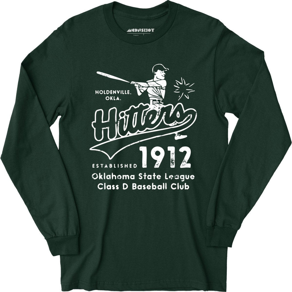Holdenville Hitters - Oklahoma - Vintage Defunct Baseball Teams - Long Sleeve