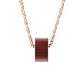Jarrah Wide Barrel - Rose Gold