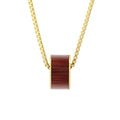 Jarrah Wide Barrel - Yellow Gold