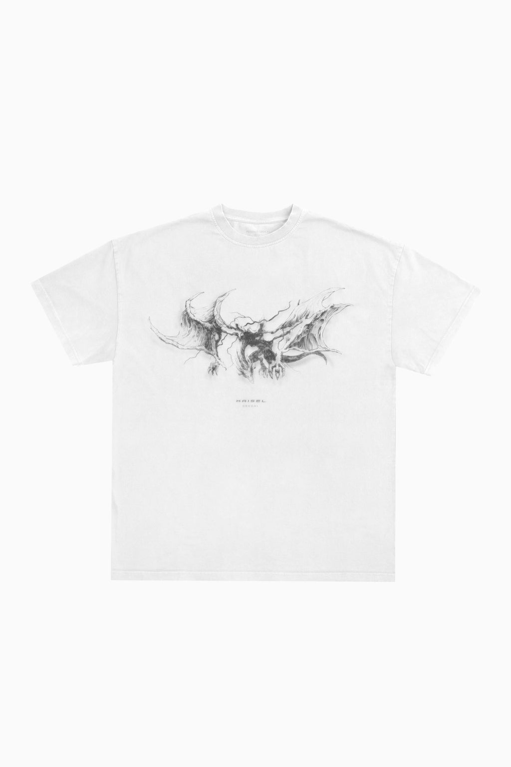 Kaisel Box Tee - White