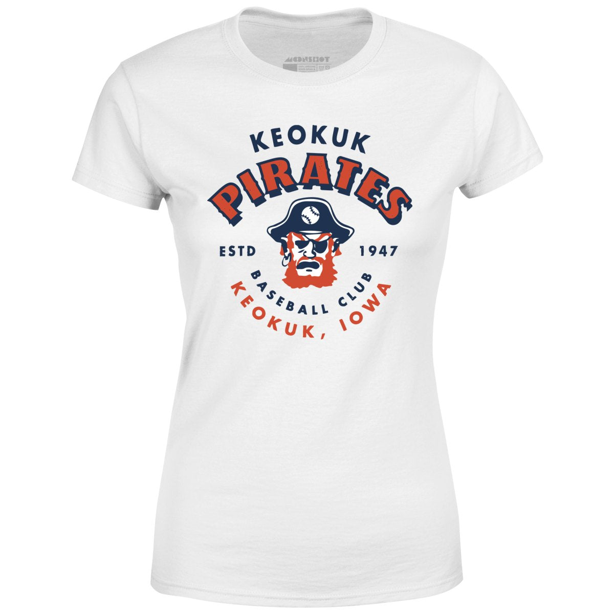 Keokuk Pirates - Iowa - Vintage Defunct Baseball Teams - Women's