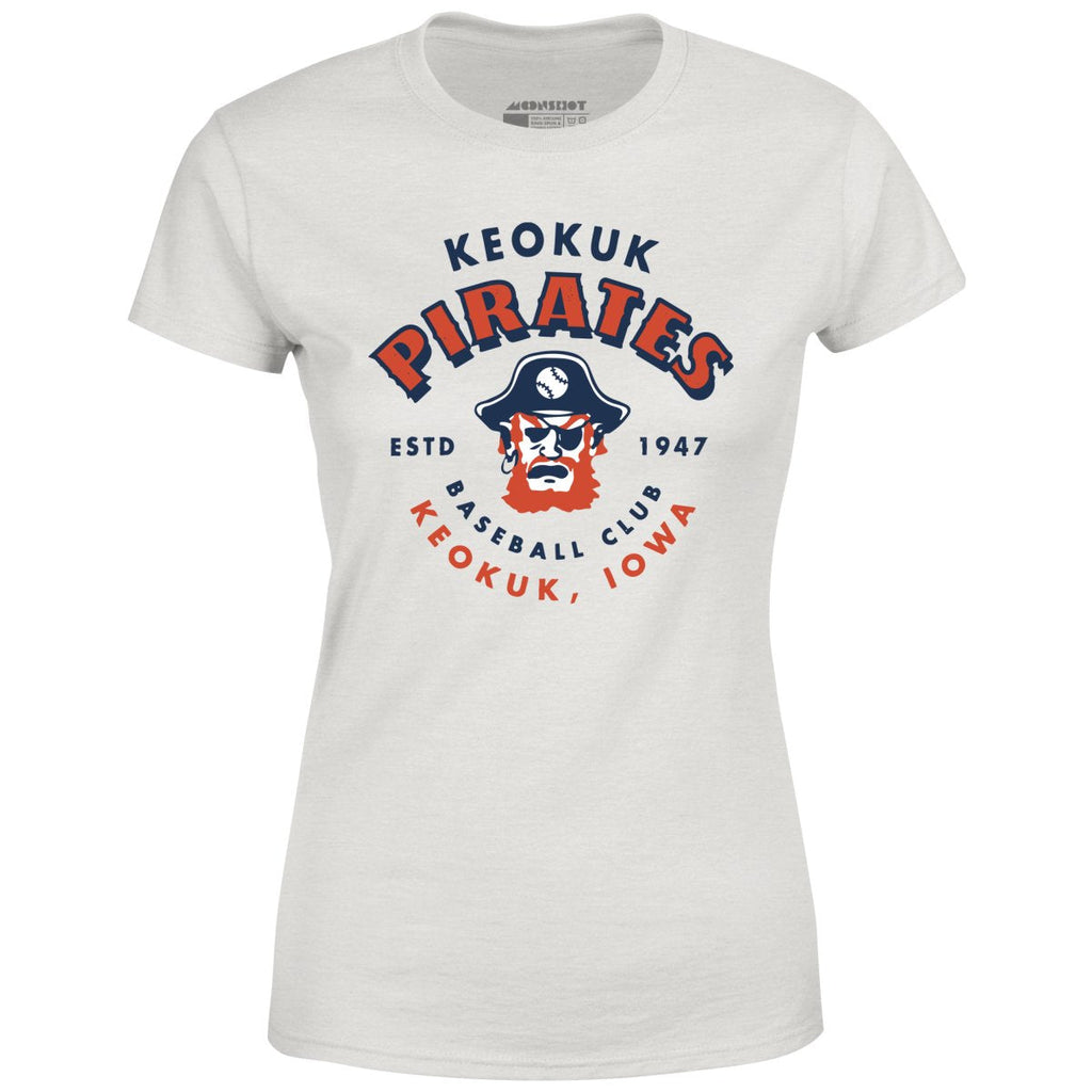 Keokuk Pirates - Iowa - Vintage Defunct Baseball Teams - Women's