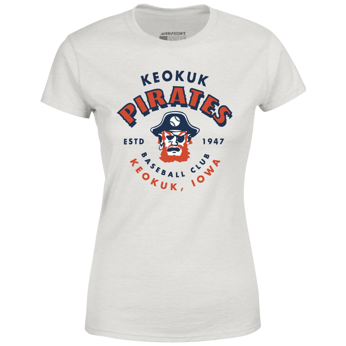 Keokuk Pirates - Iowa - Vintage Defunct Baseball Teams - Women's