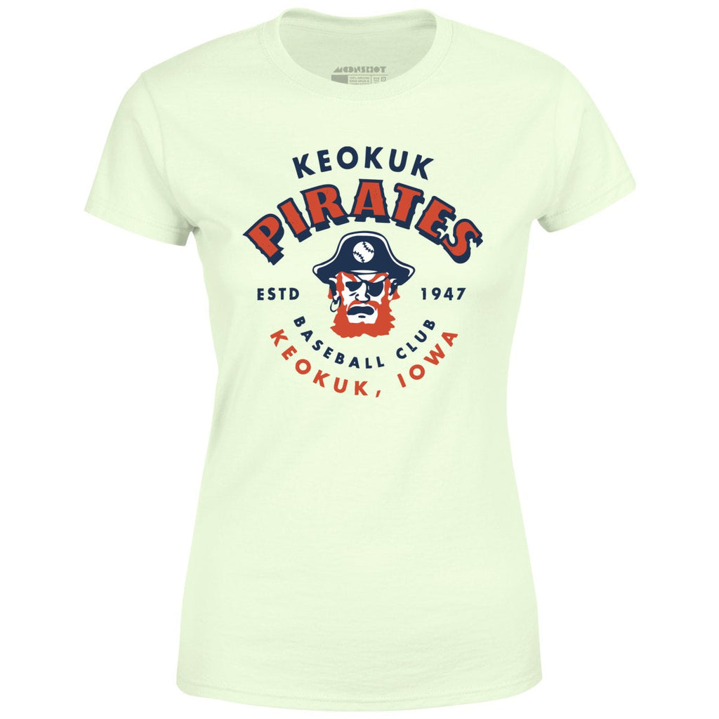 Keokuk Pirates - Iowa - Vintage Defunct Baseball Teams - Women's