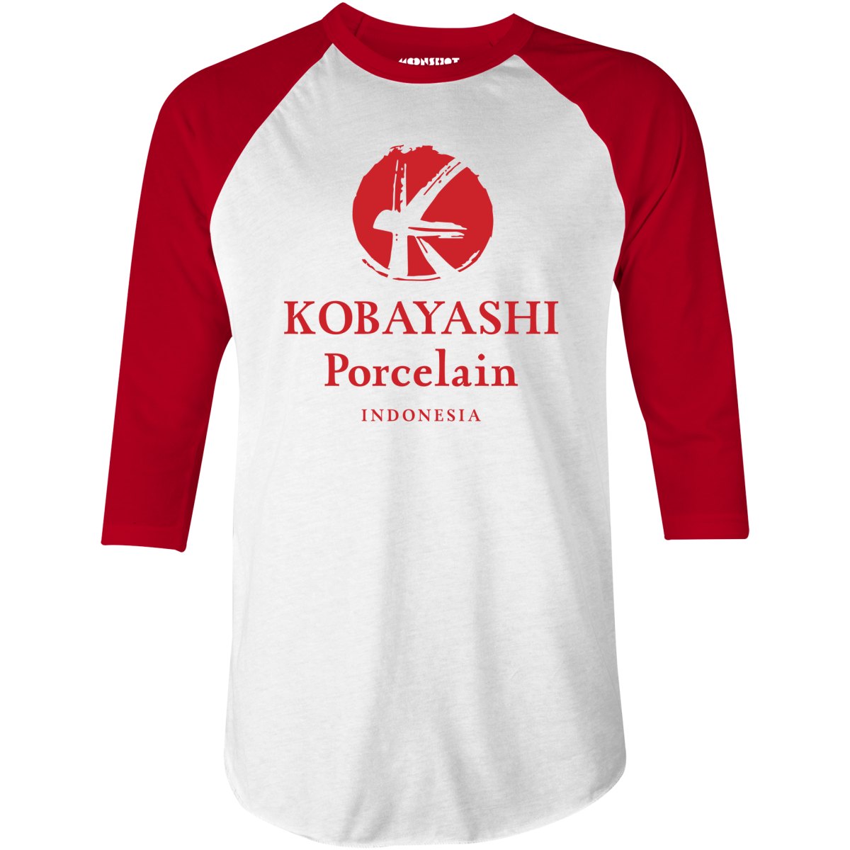Kobayashi Porcelain - 3/4 Sleeve Raglan
