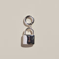 Silver Lock Charm