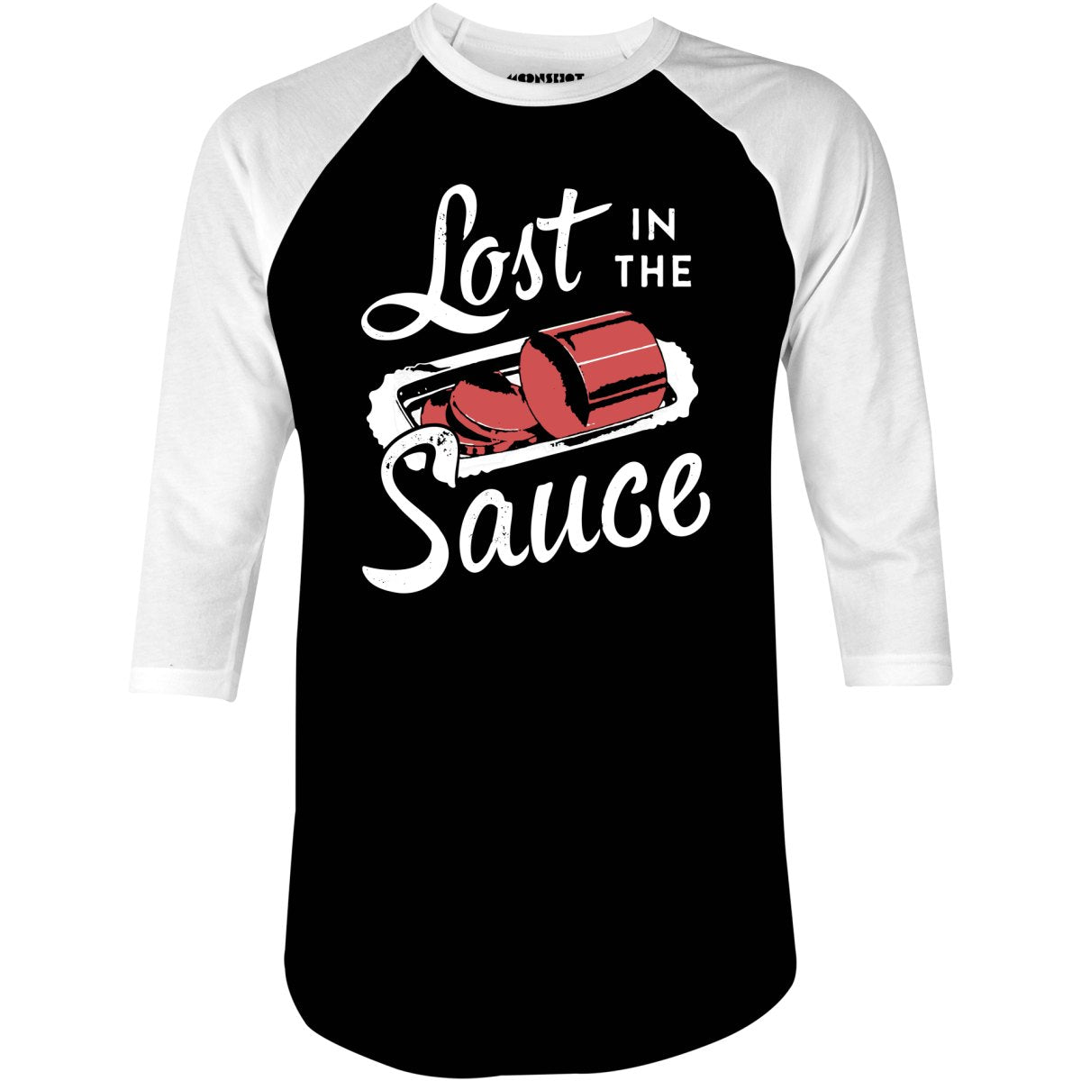 Lost in the Sauce - 3/4 Sleeve Raglan