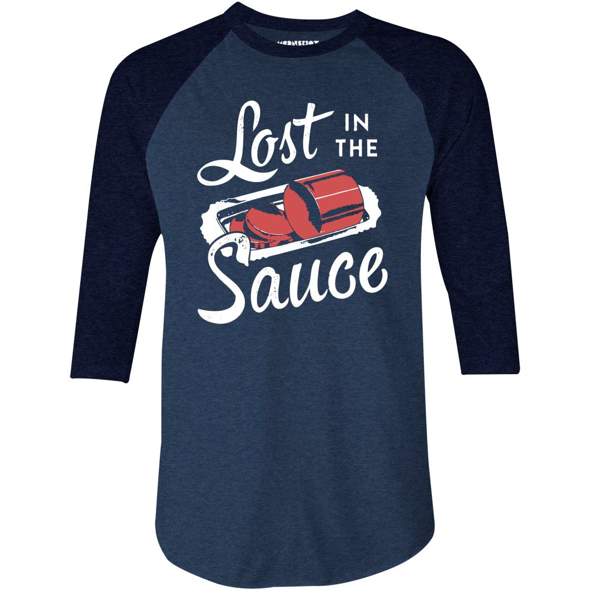 Lost in the Sauce - 3/4 Sleeve Raglan