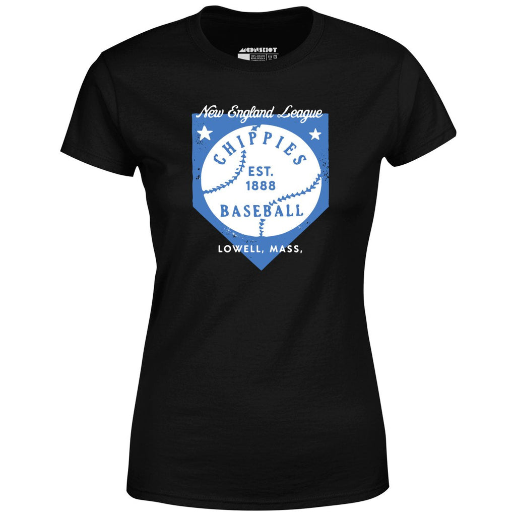 Lowell Chippies - Massachusetts - Vintage Defunct Baseball Teams - Women's
