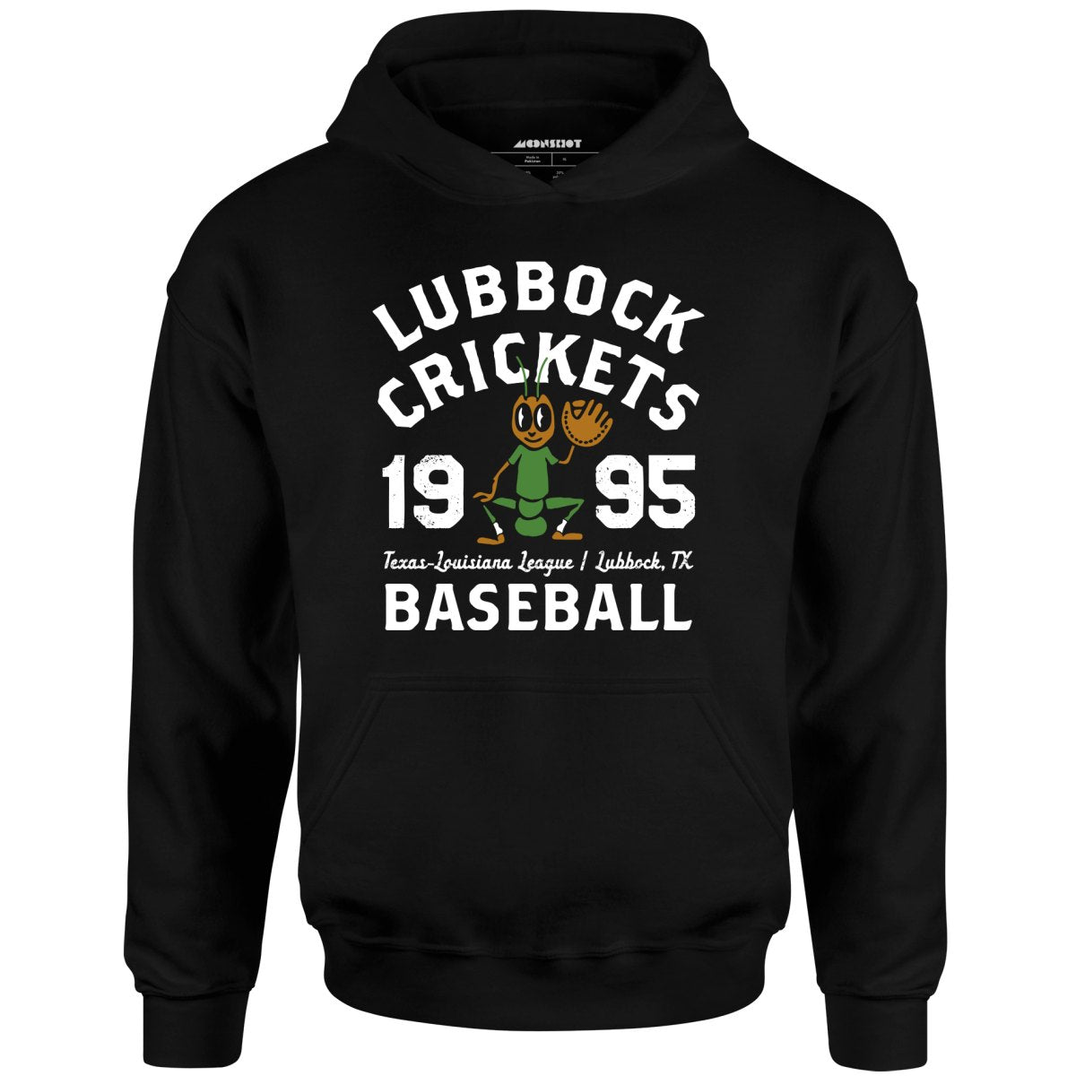 Lubbock Crickets - Texas - Vintage Defunct Baseball Teams - Unisex