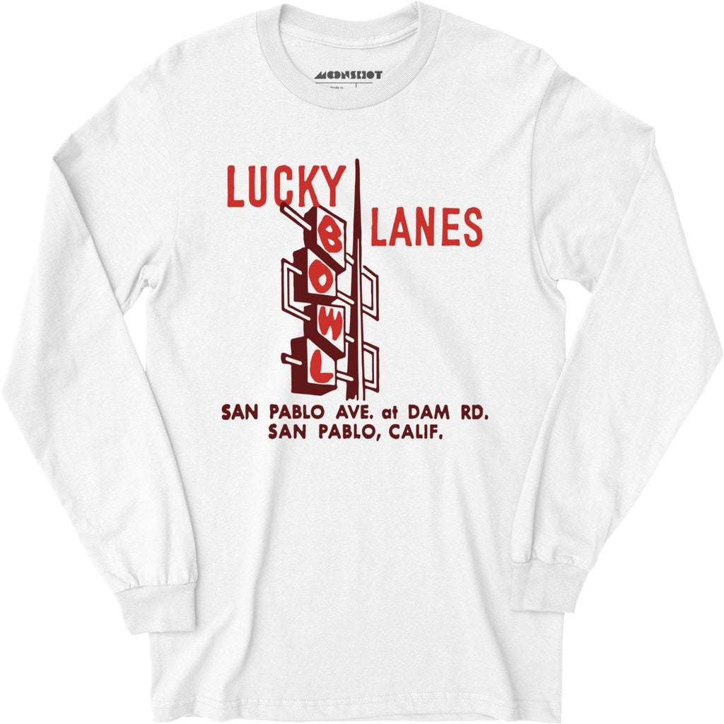 Lucky Lanes - San Pablo, CA - Vintage Bowling Alley - Long Sleeve