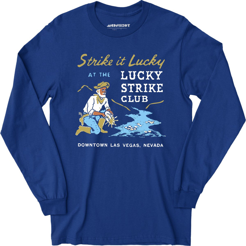 Lucky Strike Club - Vintage Las Vegas - Long Sleeve