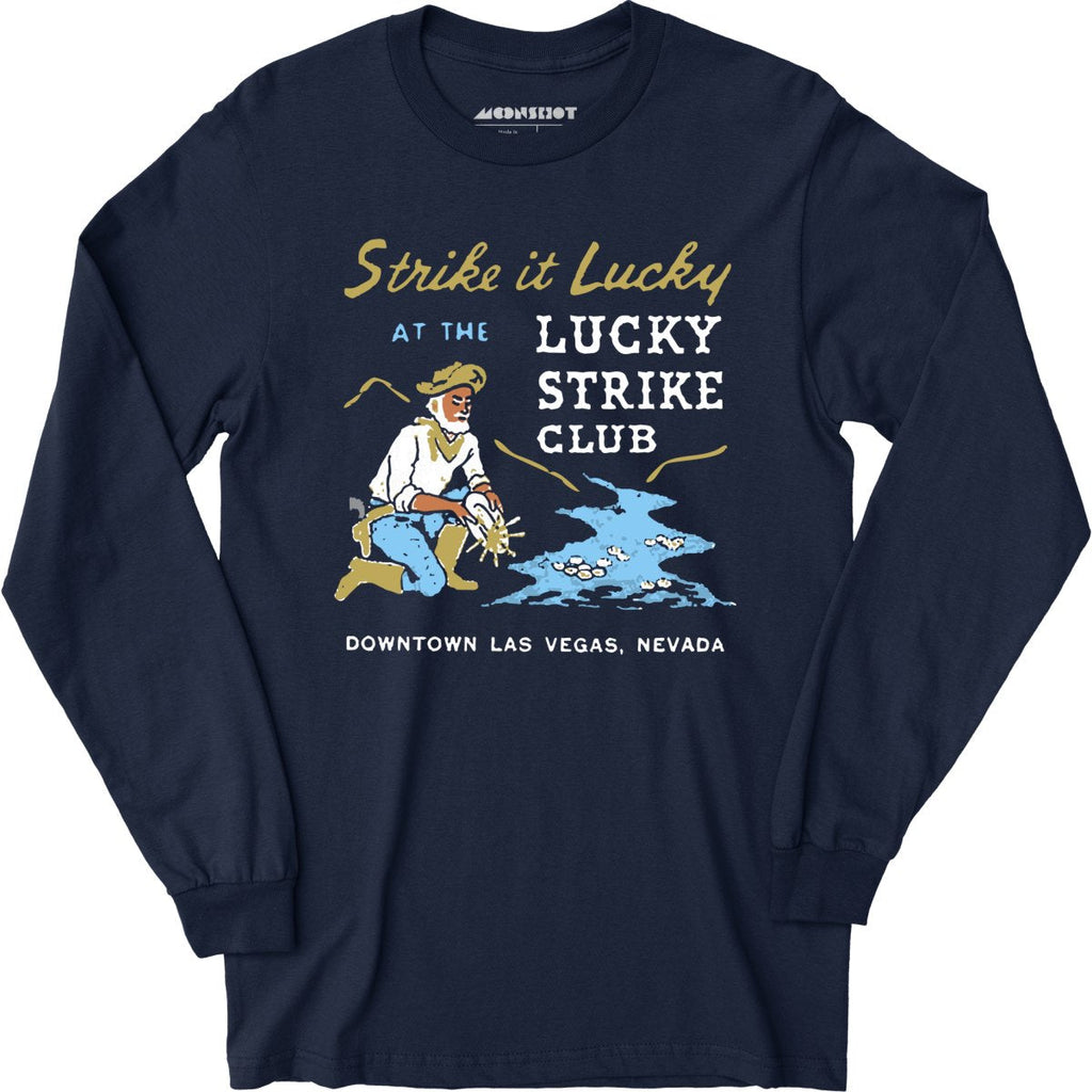 Lucky Strike Club - Vintage Las Vegas - Long Sleeve