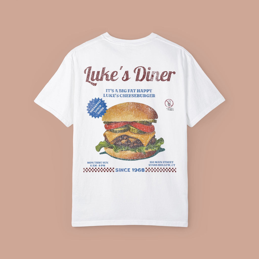 Luke's Diner Retro Cheeseburger Tee