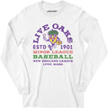Lynn Live Oaks - Massachusetts - Vintage Defunct Baseball Teams - Long Sleeve