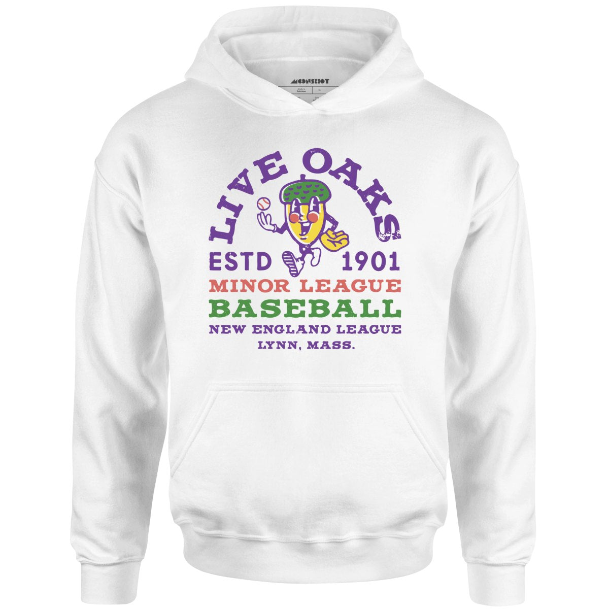 Lynn Live Oaks - Massachusetts - Vintage Defunct Baseball Teams - Unisex