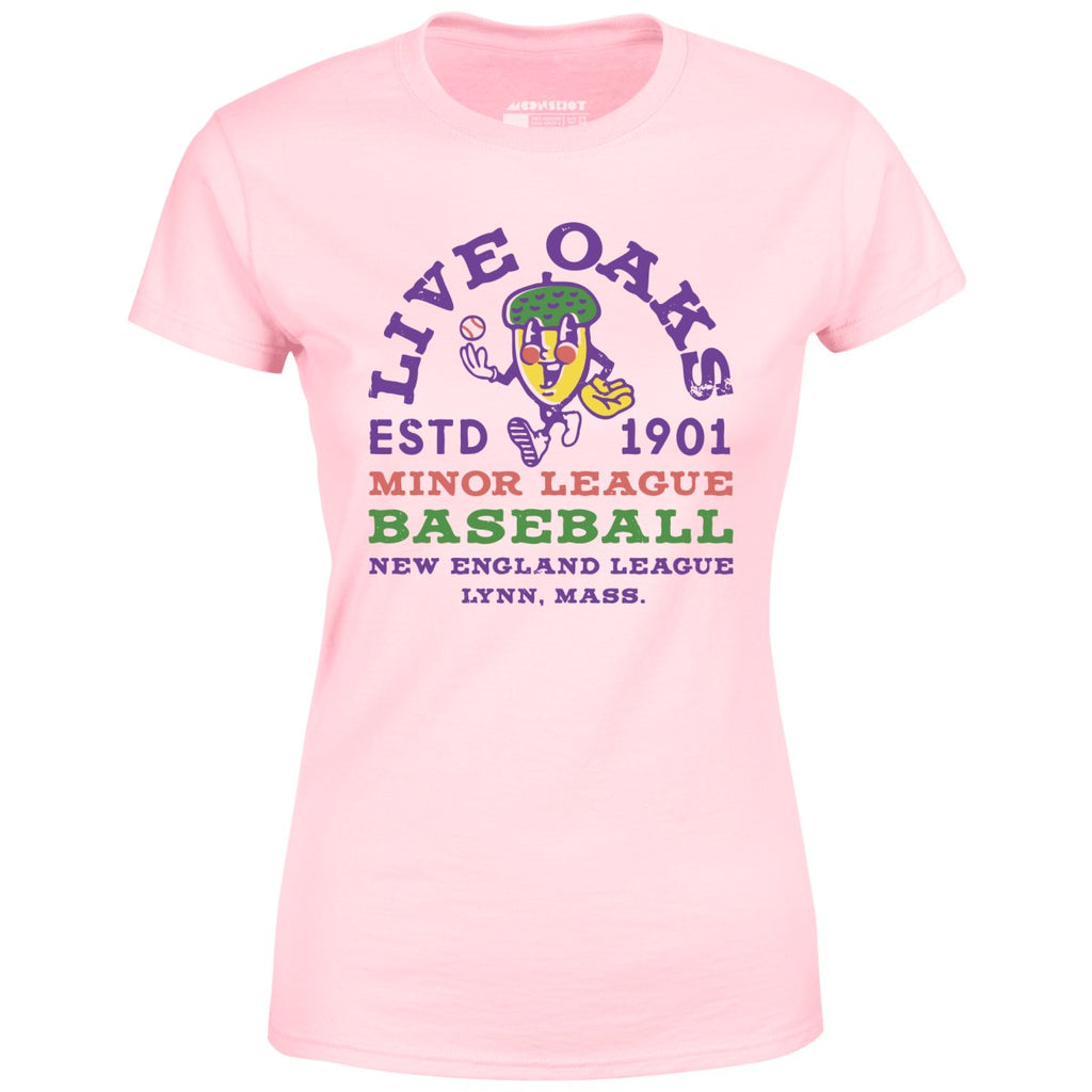 Lynn Live Oaks - Massachusetts - Vintage Defunct Baseball Teams - Women's