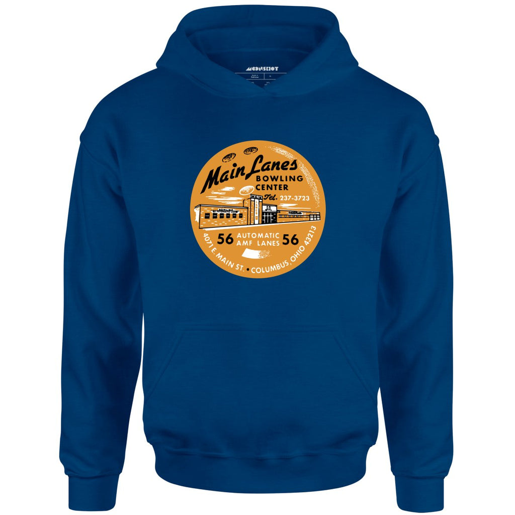 Main Lanes - Columbus Ohio - Vintage Bowling Alley - Unisex