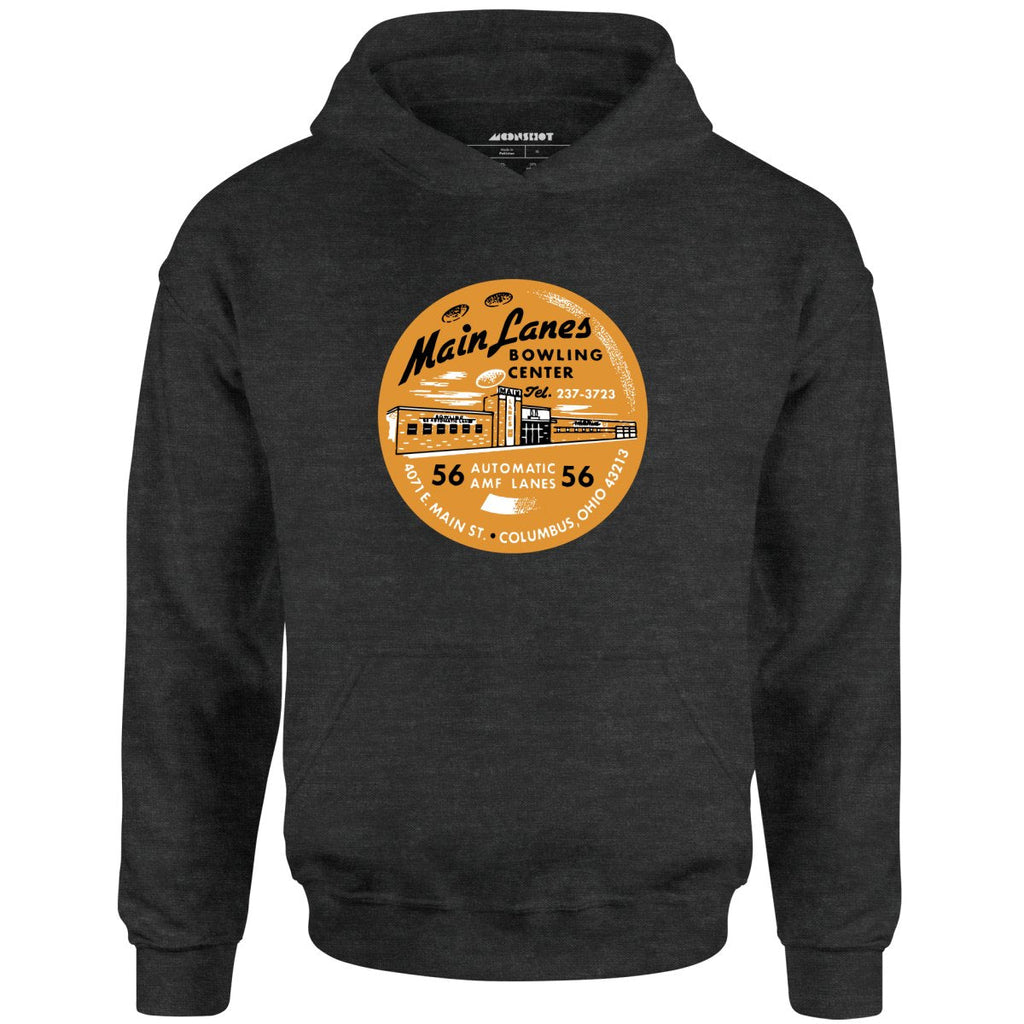 Main Lanes - Columbus Ohio - Vintage Bowling Alley - Unisex