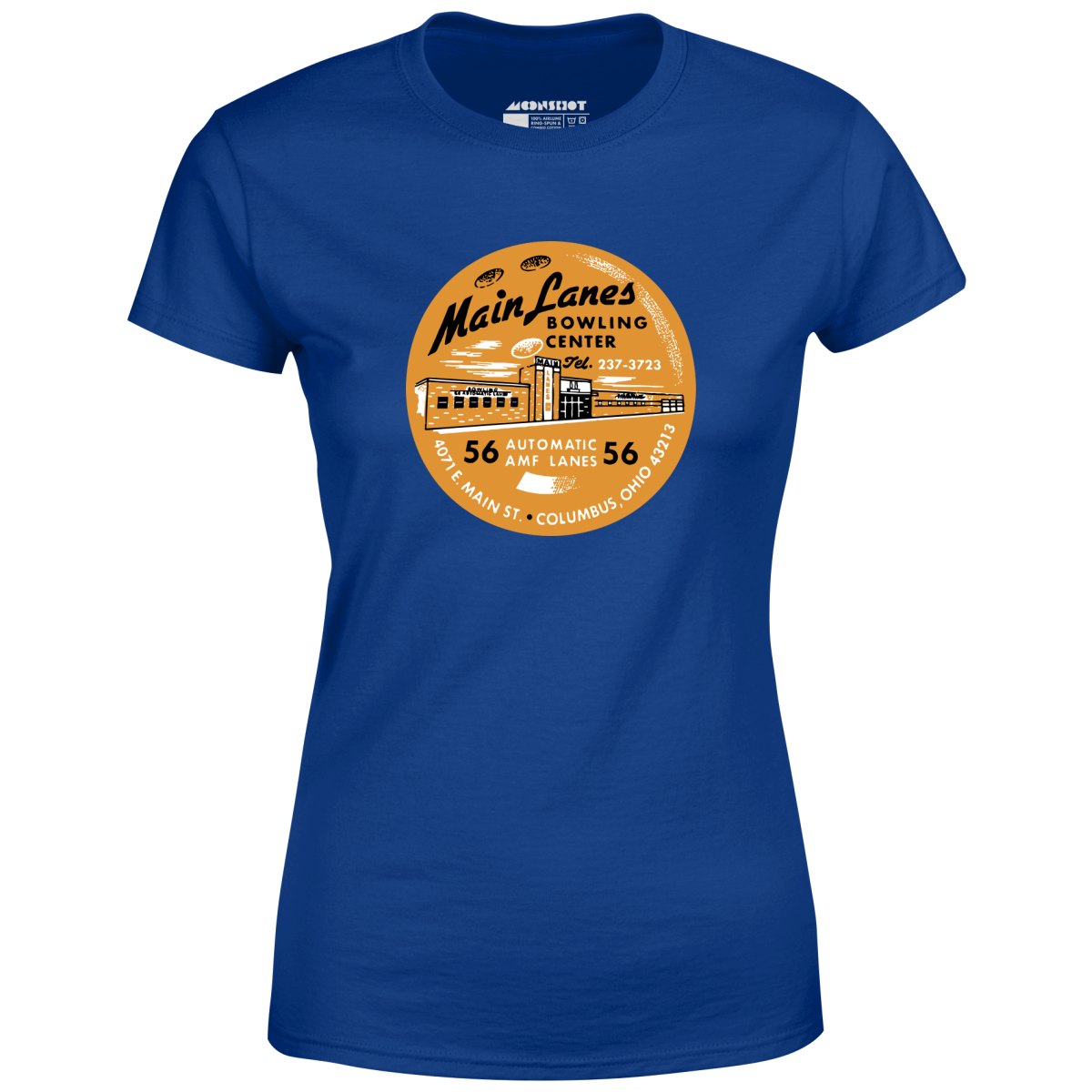 Main Lanes - Columbus Ohio - Vintage Bowling Alley - Women's