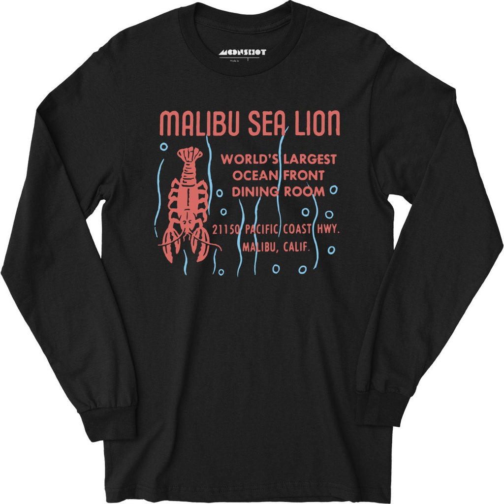 Malibu Sea Lion - Malibu, CA - Vintage Restaurant - Long Sleeve