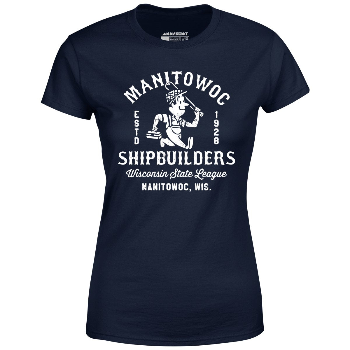 Manitowoc Shipbuilders - Wisconsin - Vintage Defunct Baseball Teams - Women's