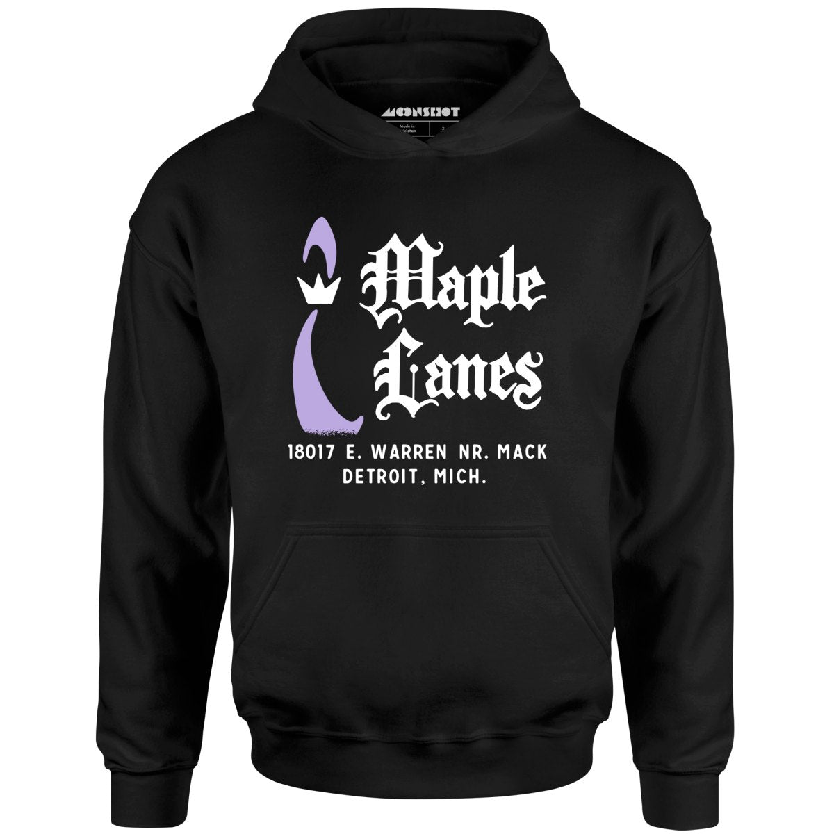 Maple Lanes - Detroit, MI - Vintage Bowling Alley - Unisex