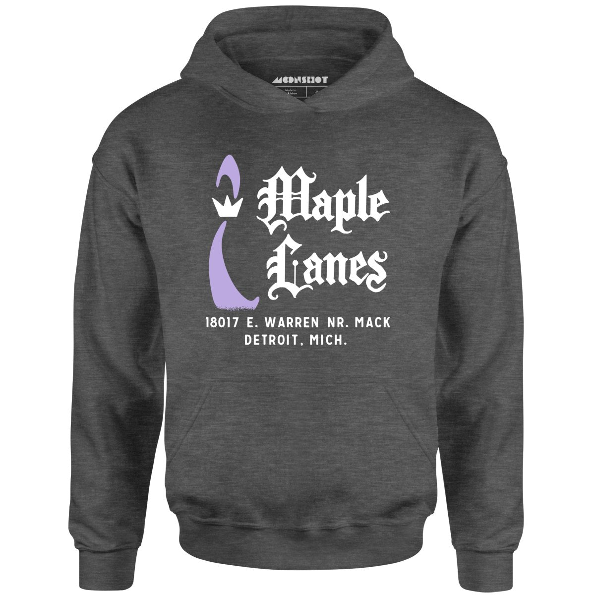 Maple Lanes - Detroit, MI - Vintage Bowling Alley - Unisex