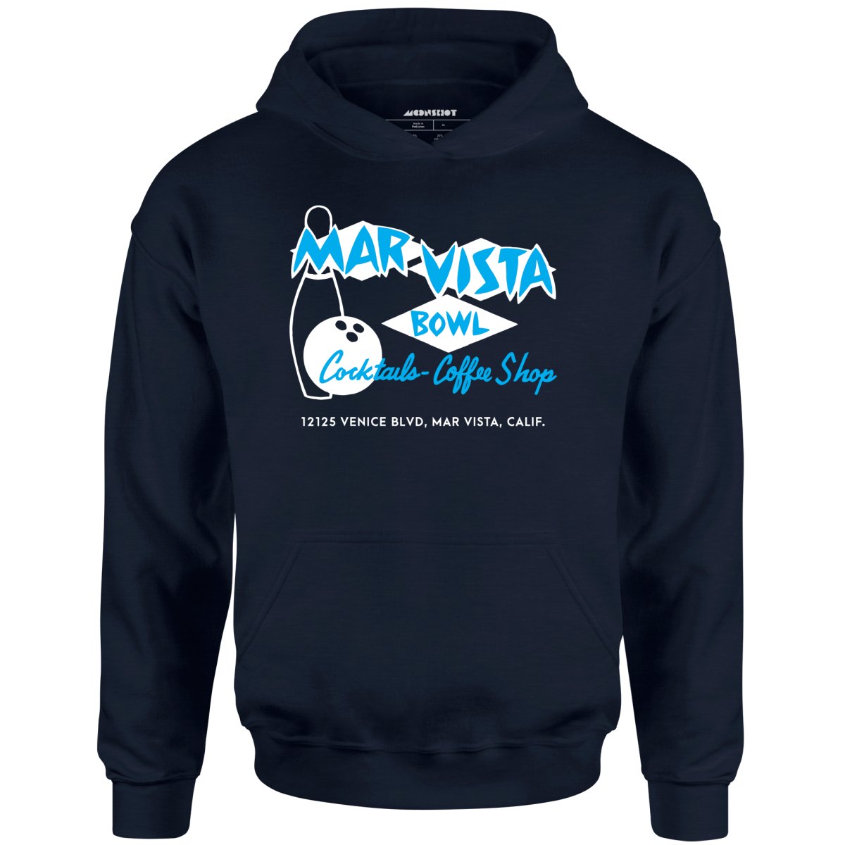 Mar Vista Bowl - Los Angeles, CA - Vintage Bowling Alley - Unisex