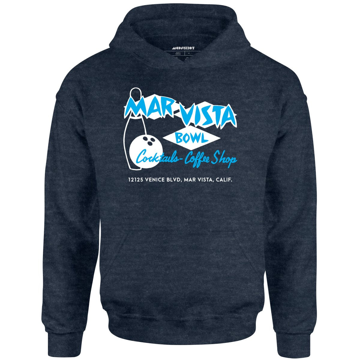 Mar Vista Bowl - Los Angeles, CA - Vintage Bowling Alley - Unisex