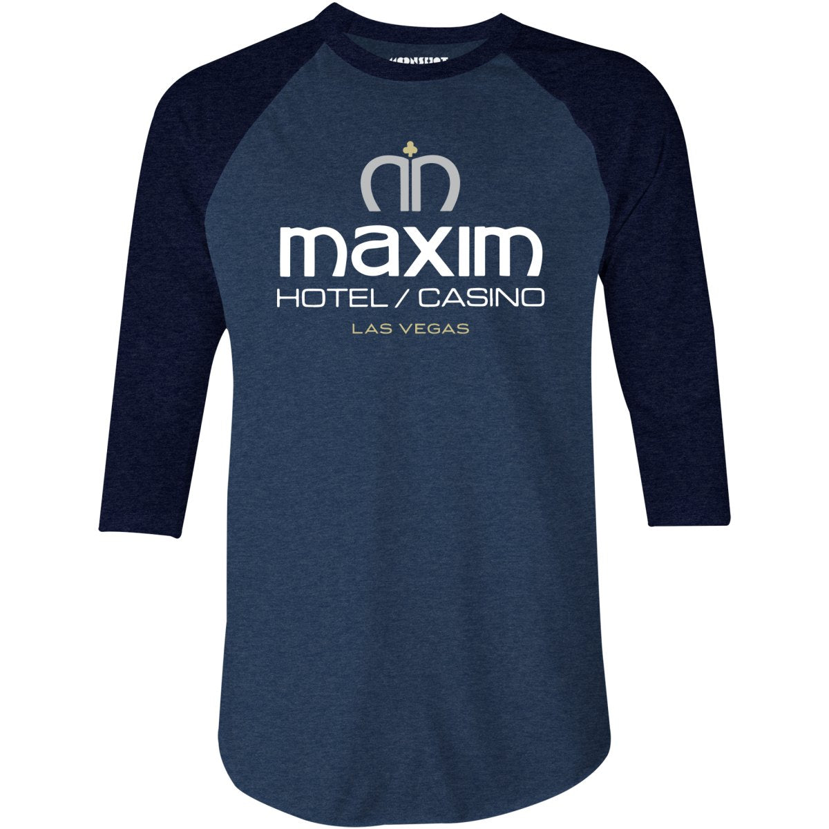 Maxim Hotel & Casino - Vintage Las Vegas - 3/4 Sleeve Raglan