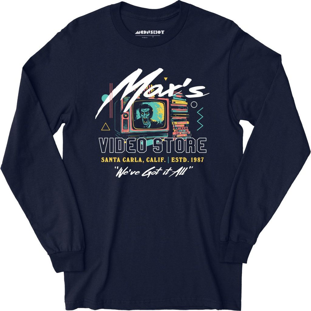 Max's Video Store - Long Sleeve