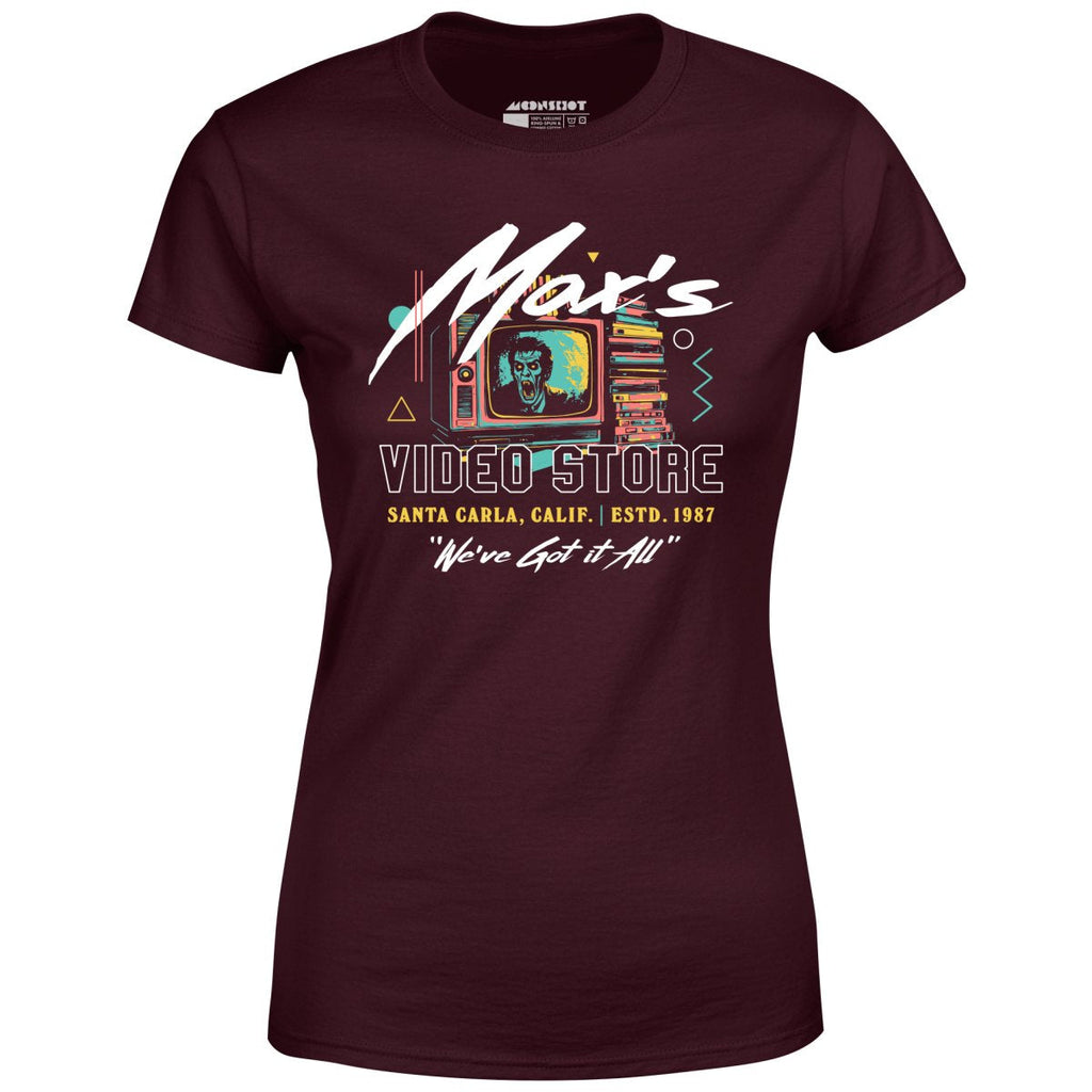 Max's Video Store - Women's